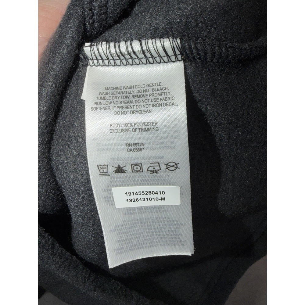 Columbia Girls Fleece Pullover Gray Peach 1/4 Snap Jacket Size M 10/12 1826131 - Picture 5 of 5